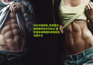 开云中国官网_欧预赛关键战裁判任命引关注 曼萨诺执哨德国队客场挑战北爱尔兰