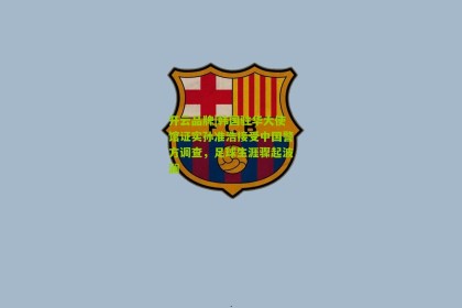 开云品牌|韩国驻华大使馆证实孙准浩接受中国警方调查，足球生涯骤起波澜